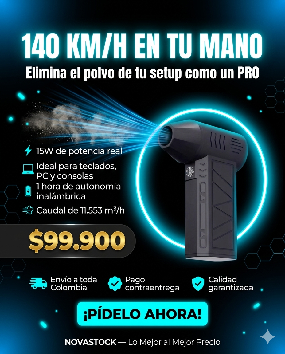 Mini Soplador Aire Portatil Presion