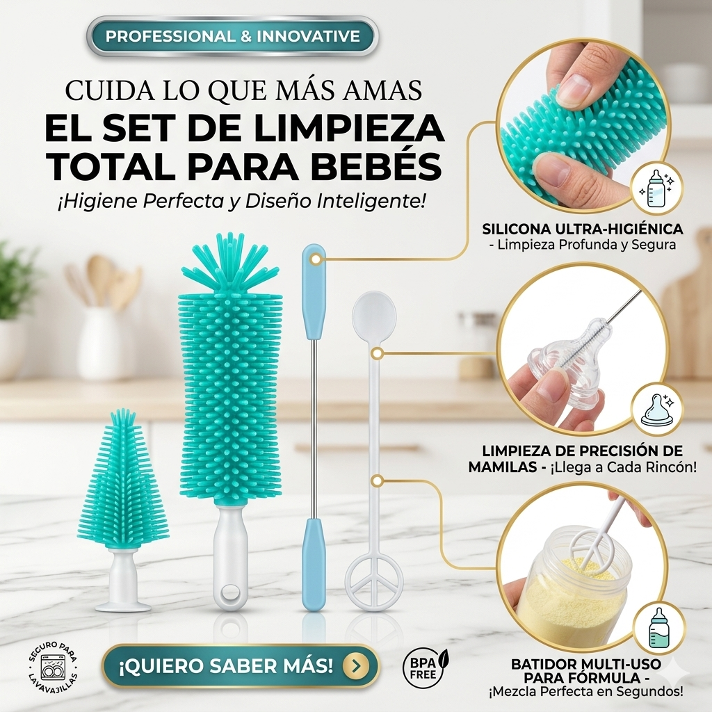 CleanBaby - LIMPIADOR ELECTRICO DE BIBERONES