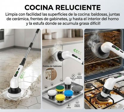 EasyClean Pro - CEPILLO DE LIMPIEZA INHALAMBRICO   9 EN 1