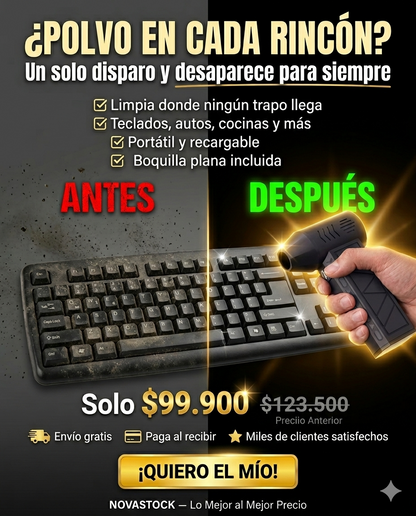 Mini Soplador Aire Portatil Presion