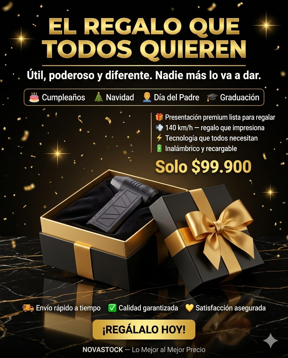 Mini Soplador Aire Portatil Presion