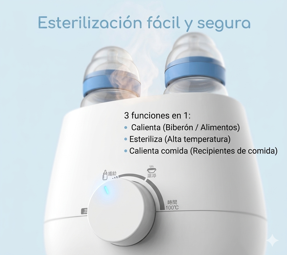 ThermaBaby - CALENTADOR TETERO REAL BUBEE