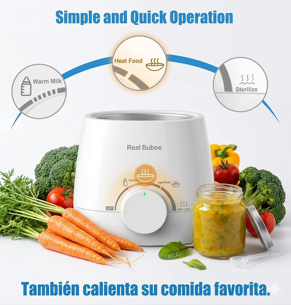 ThermaBaby - CALENTADOR TETERO REAL BUBEE