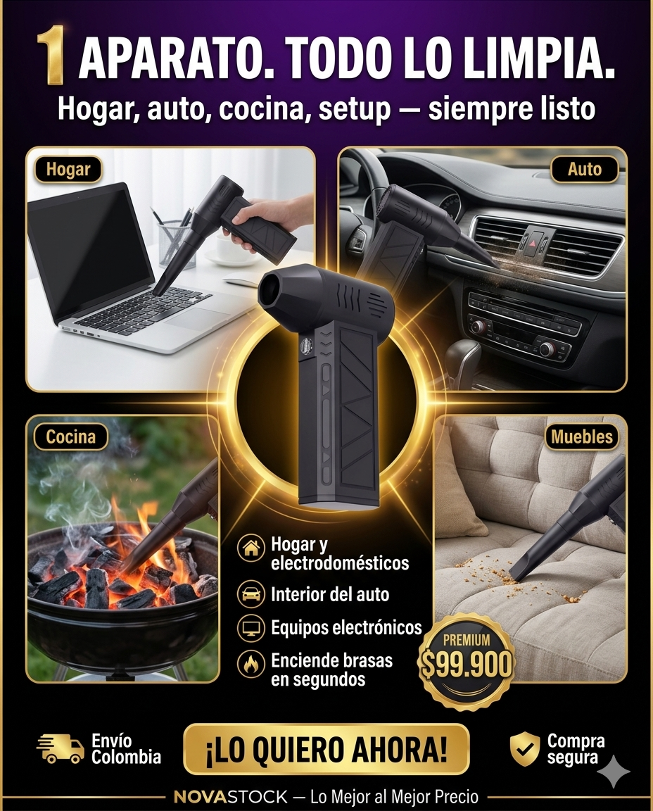 Mini Soplador Aire Portatil Presion