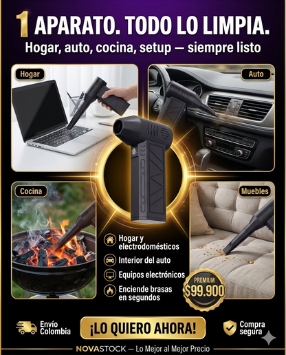 Mini Soplador Aire Portatil Presion
