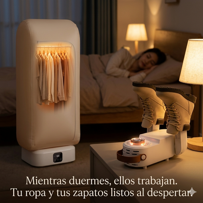 AirStep Pro - Secador de ropa + secador de zapatos