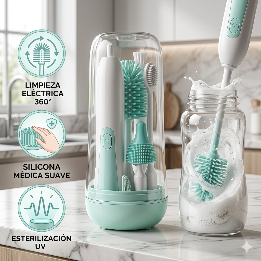 CleanBaby - LIMPIADOR ELECTRICO DE BIBERONES